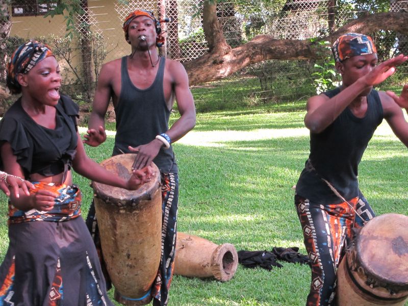 Dancing at African Queen