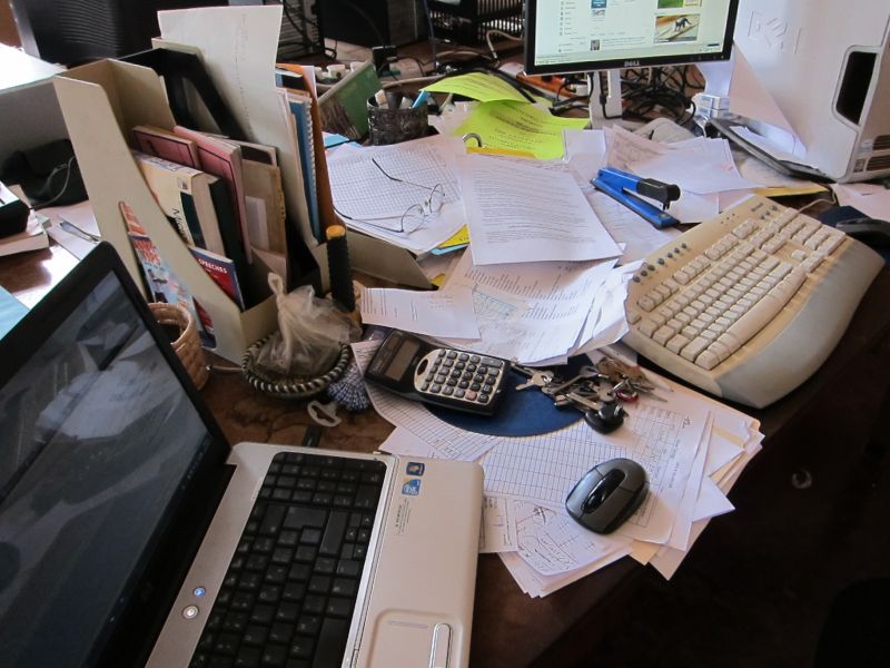 My desk